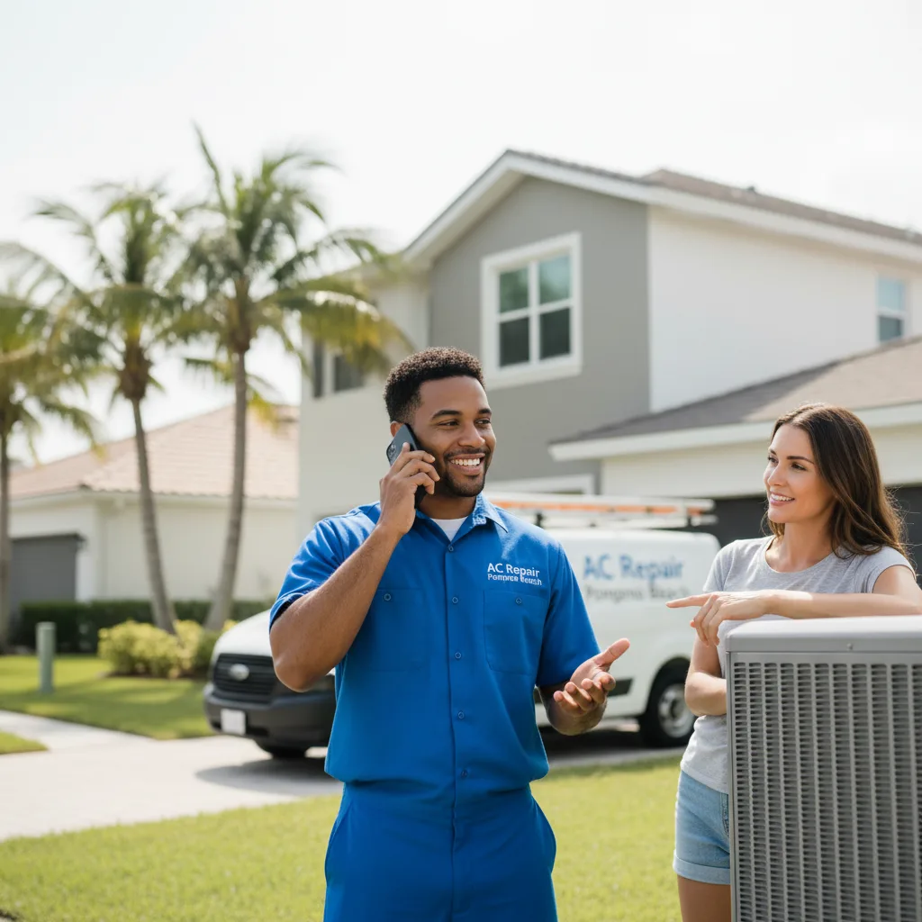 AC Repair Pompano Beach customer support in Benwood